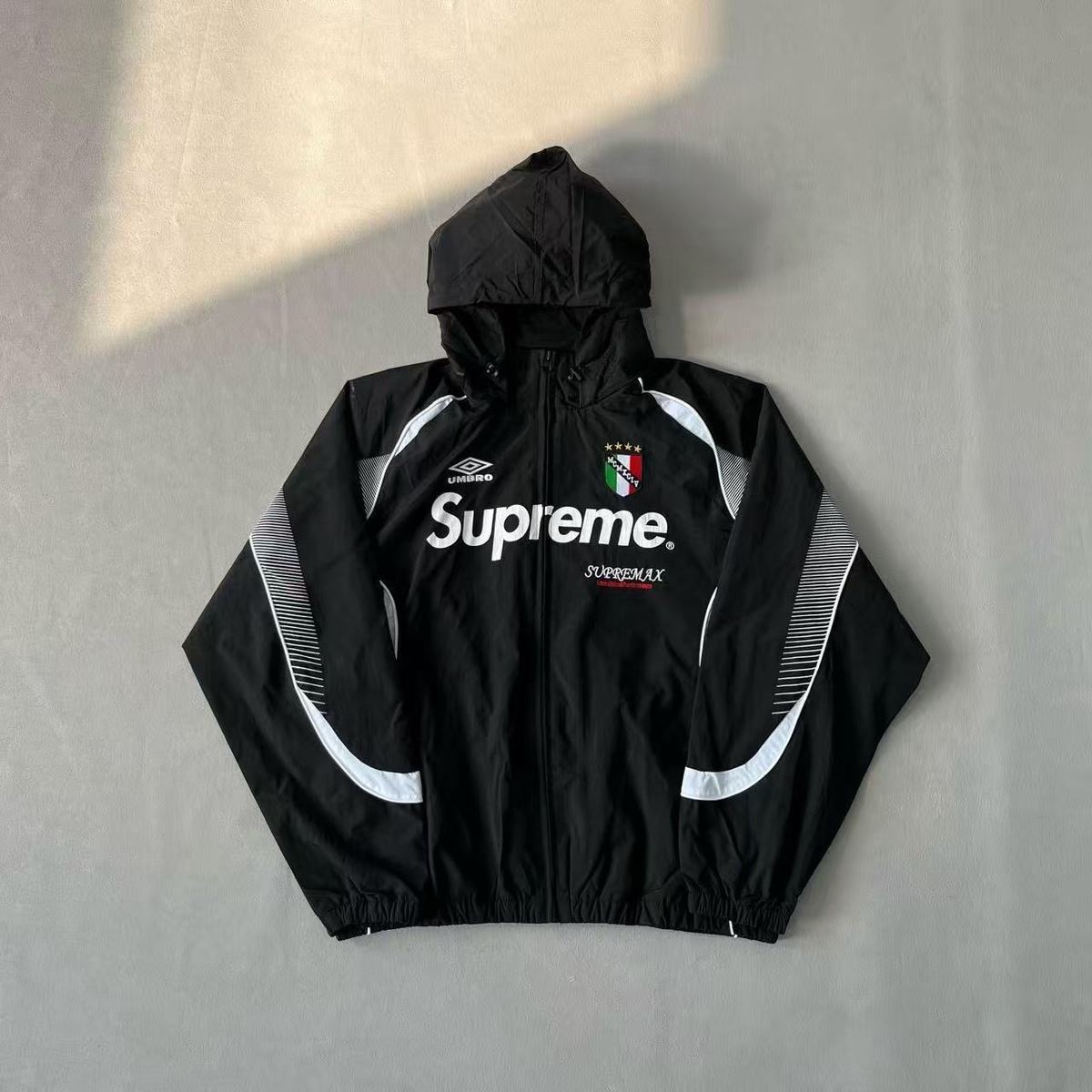 Supreme x Umbro Italy Hooded Windbreaker Jacket