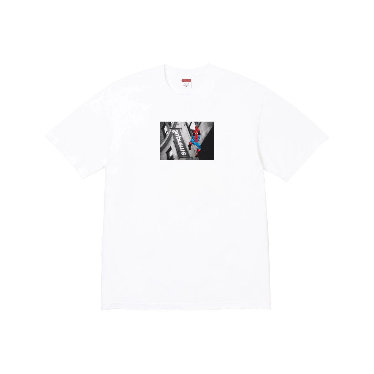 Supreme Spider-Man Photo Print Short Sleeve T-Shirt