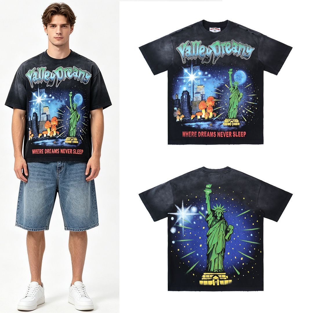 Vale Statue of Liberty Tee Black