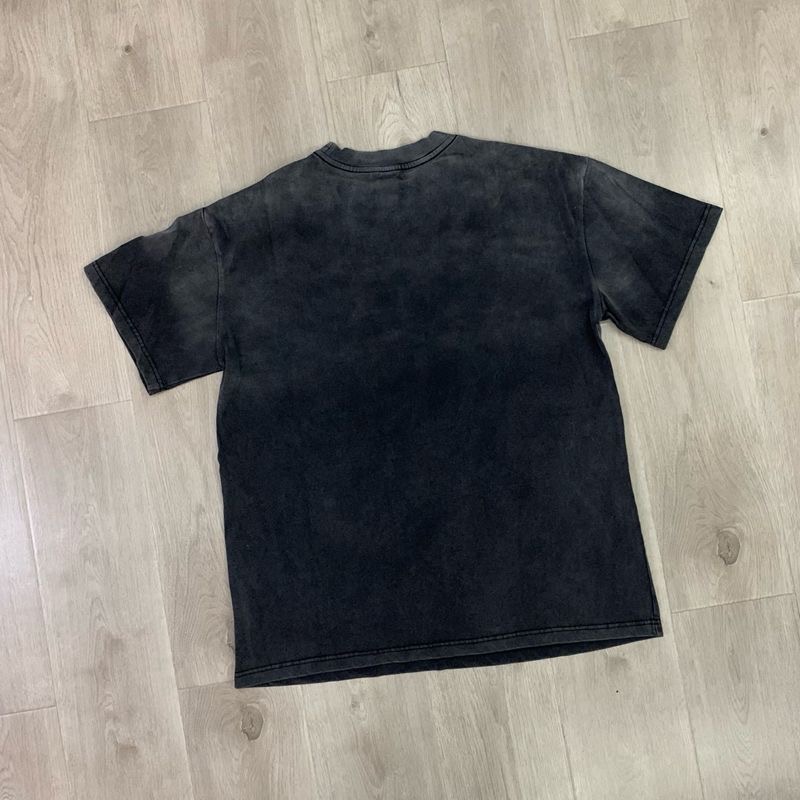 Vale Panther Skull Tee Washed Black