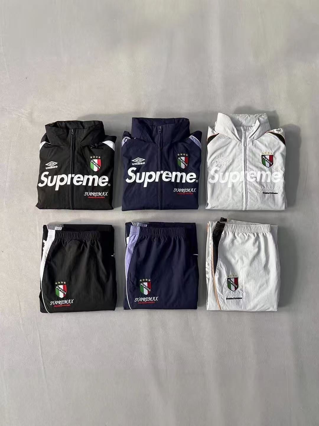 Supreme x Umbro Italy Hooded Windbreaker Jacket