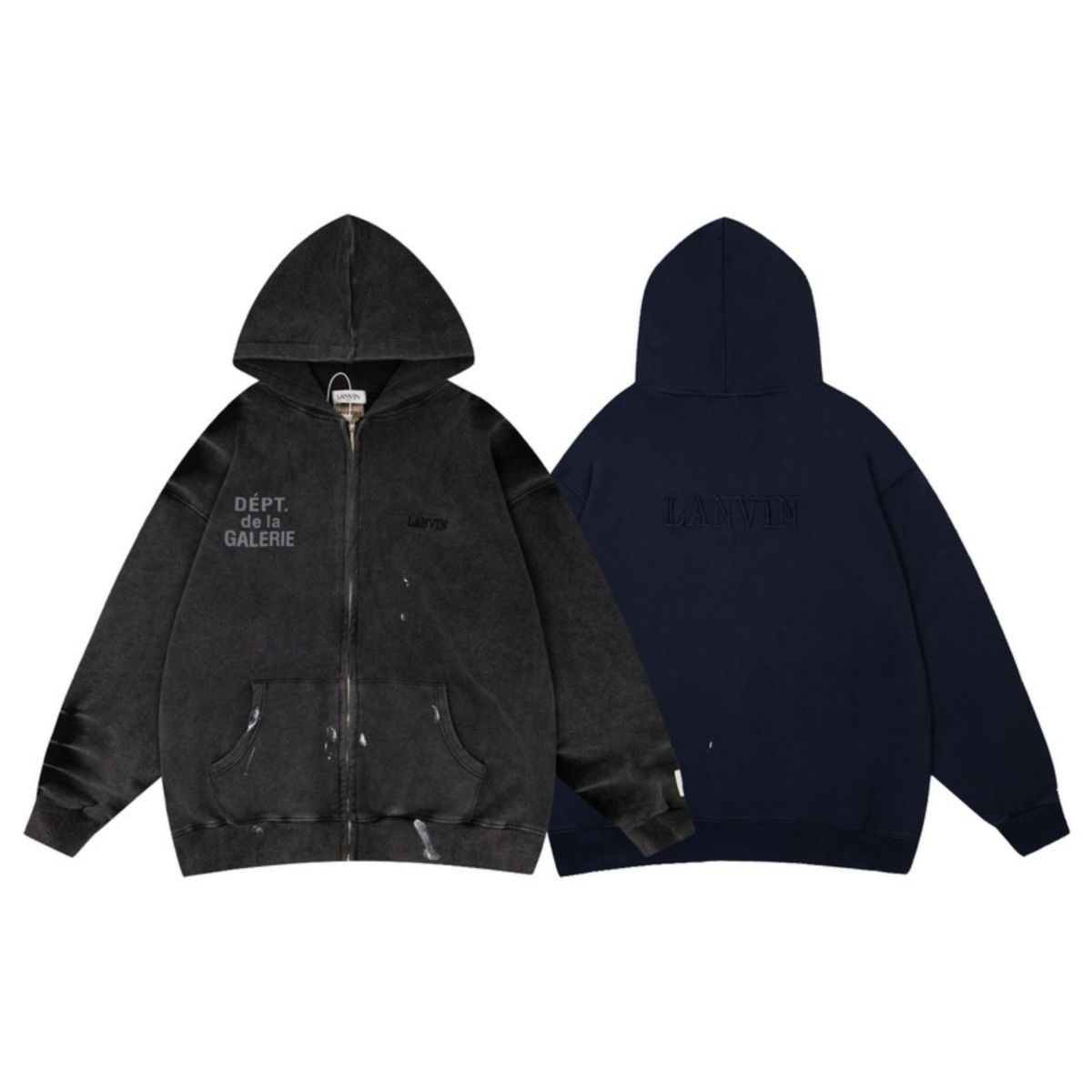 L $ G Collab Zipper Hoodie 2 Colors