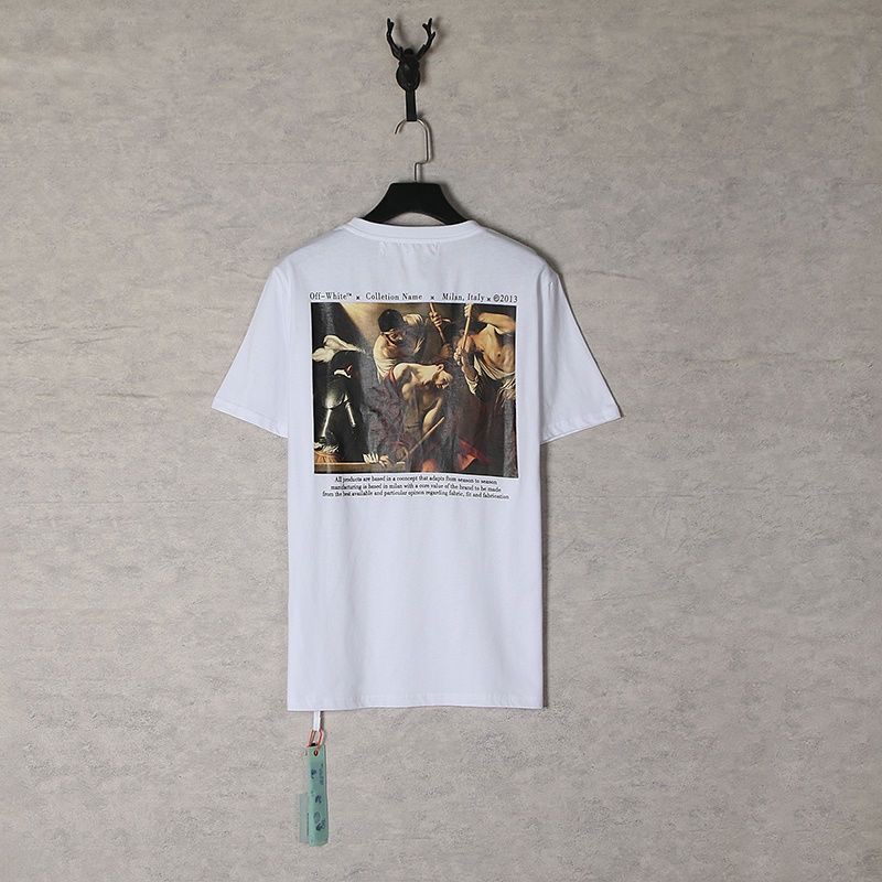 Back Drawing Picture Tee 2 Colors