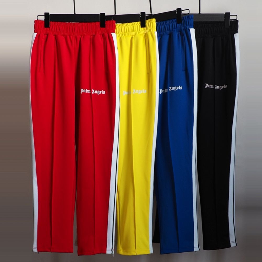 Angel casual retro rainbow ribbon loose tracksuit pants drawstring pants