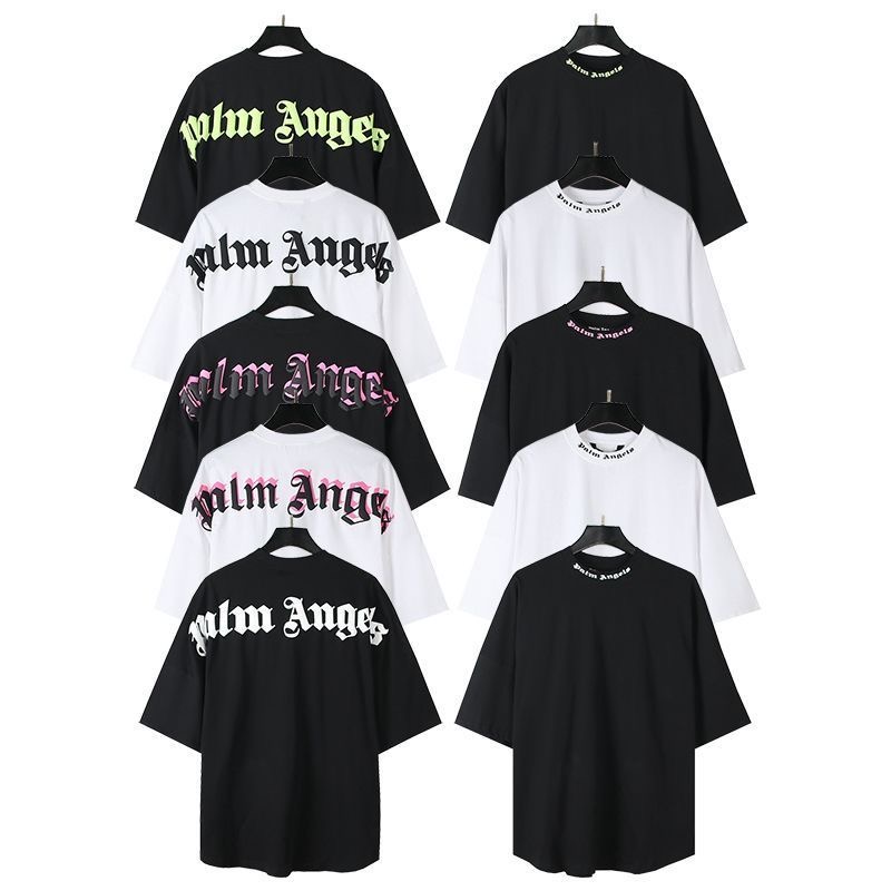 Double letter puff printed tshirt