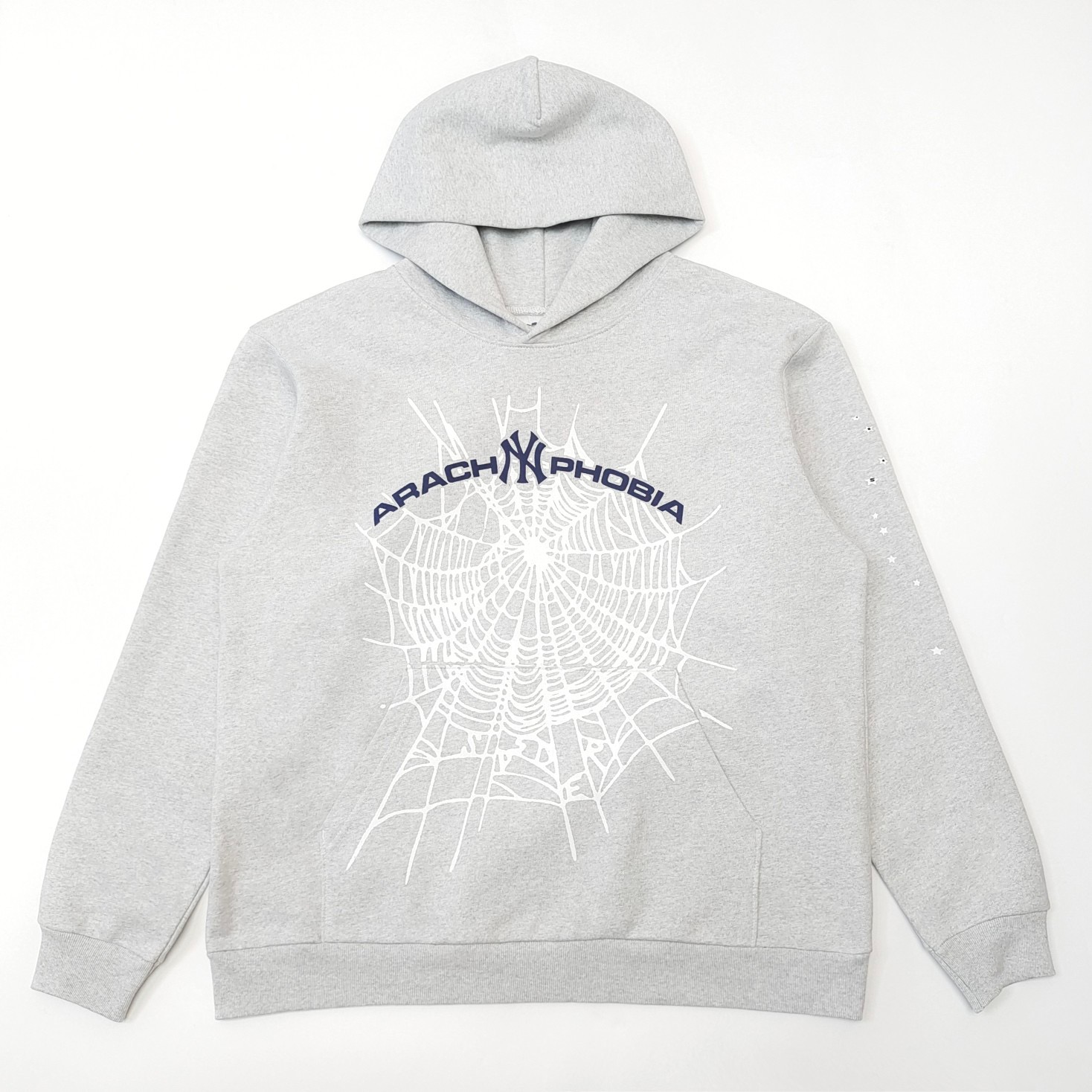 1:1 Best Quality NY Hoodie Grey Color