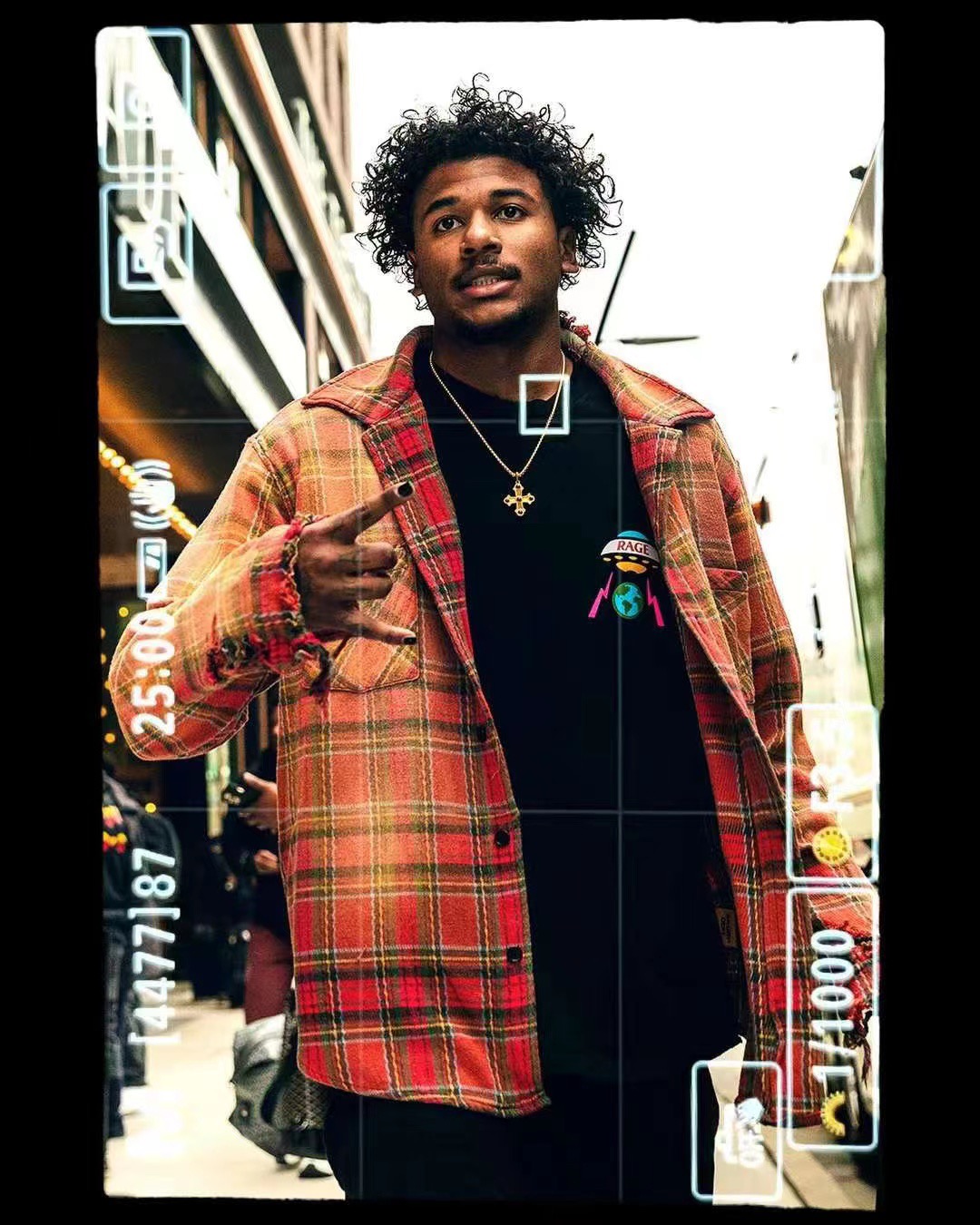 1:1 Best Quality Red Checker Shirt Jacket