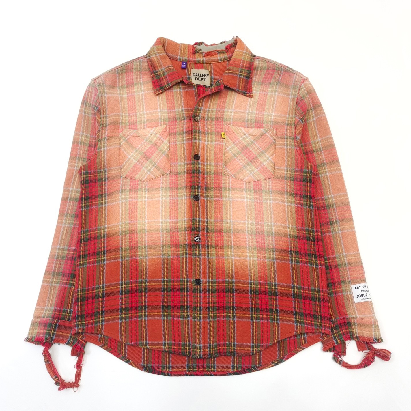 1:1 Best Quality Red Checker Shirt Jacket