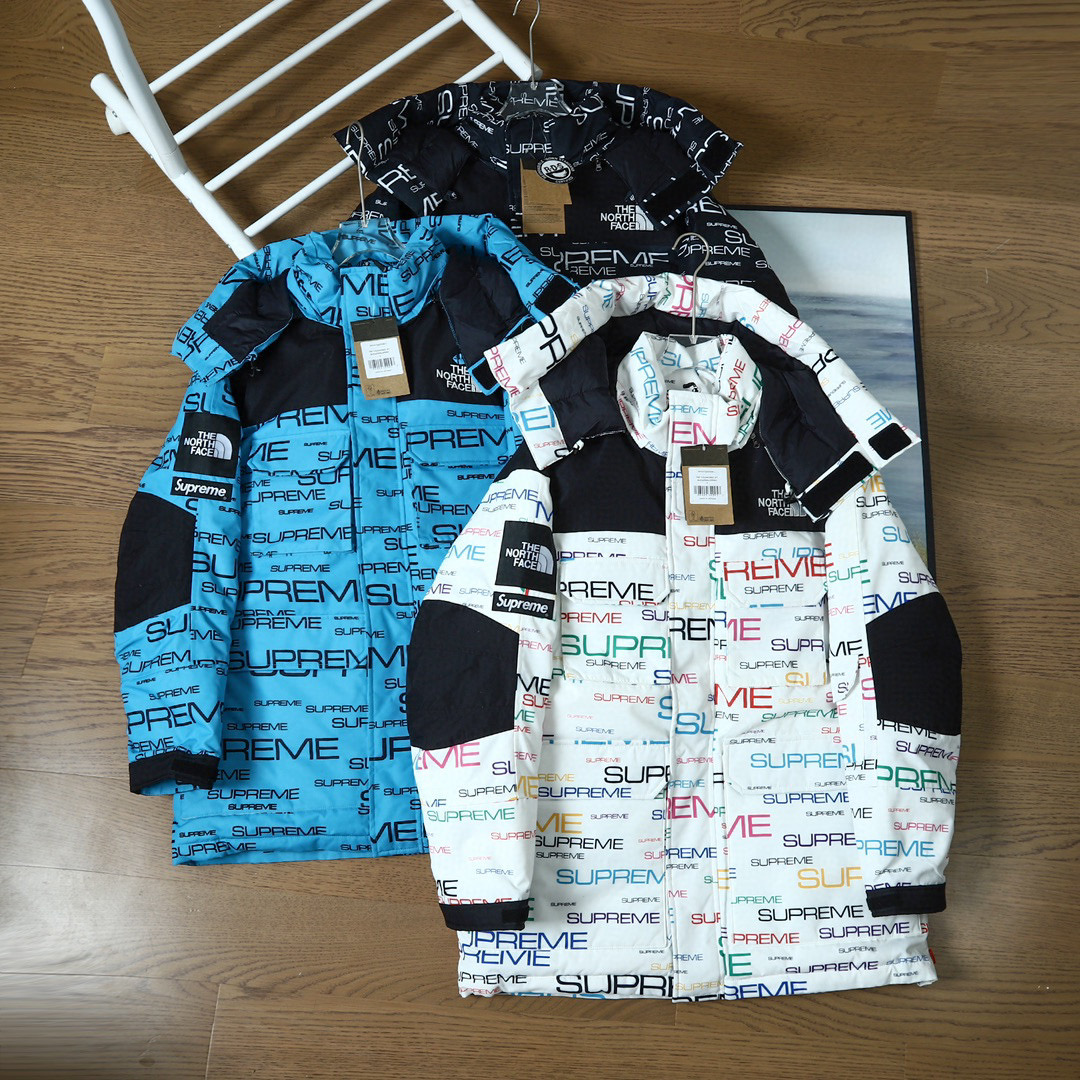 Supreme FW21 & TNF 700 Down Jacket 3 Colors