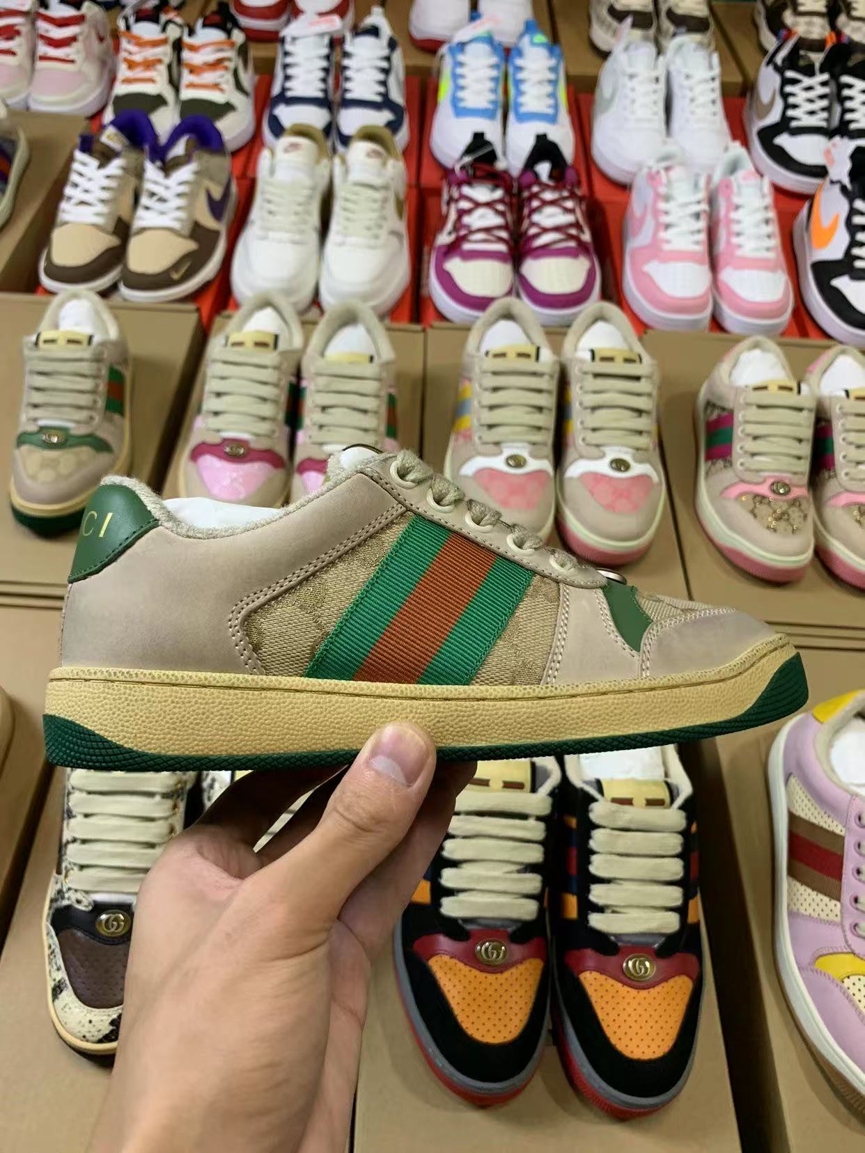 1:1 Gucci classic dirty shoes
