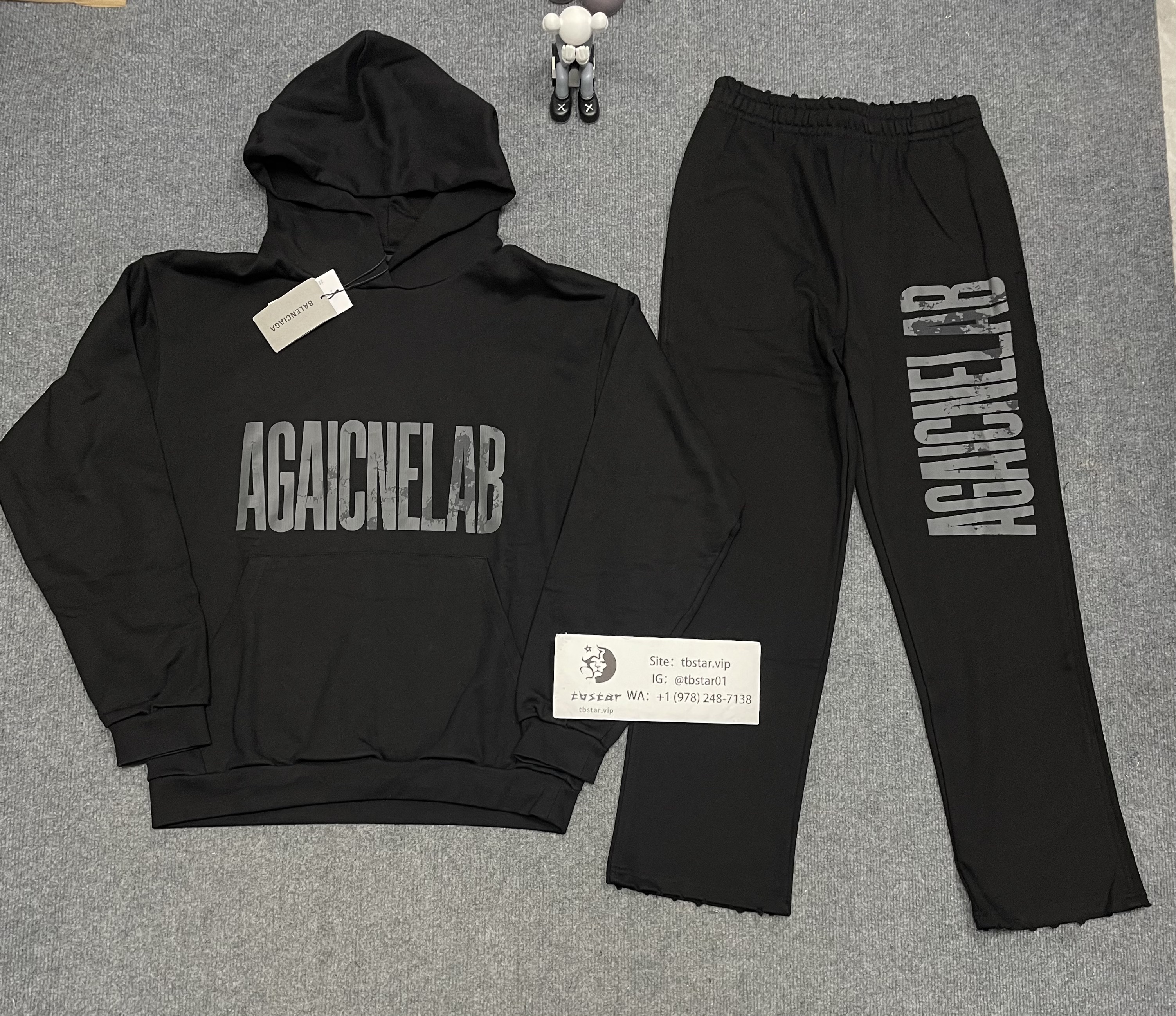 Balenciaga mirror Letters Hoodie or Pants or set (oversized, need one size down)