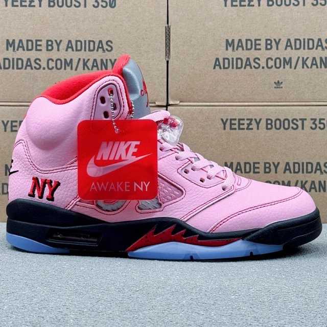 Awake NY x Air Jordan 5 Pink 