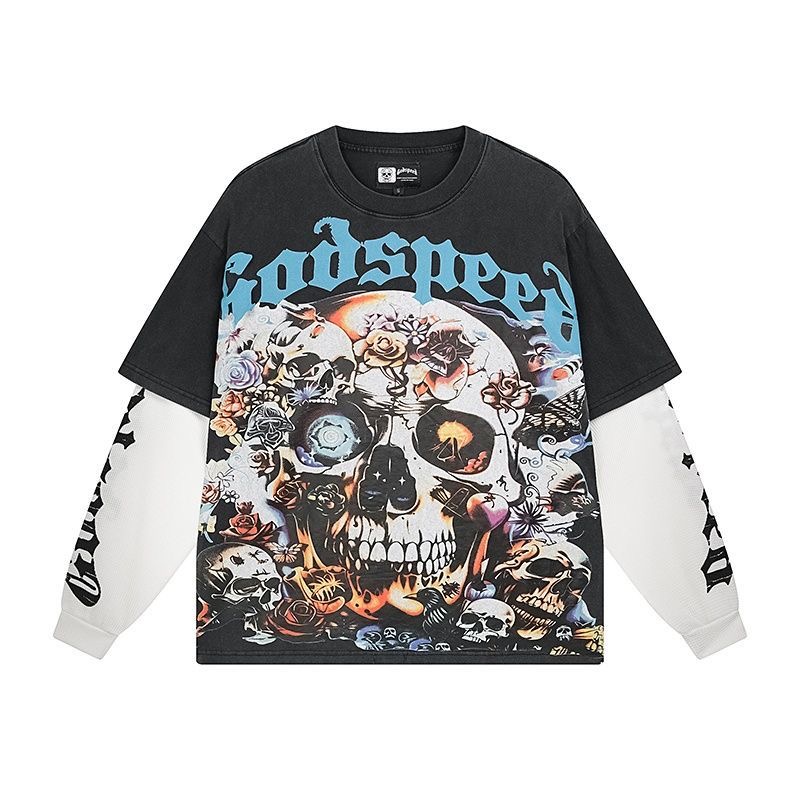Godspeed Vintage Pure Cotton Long T-shirt