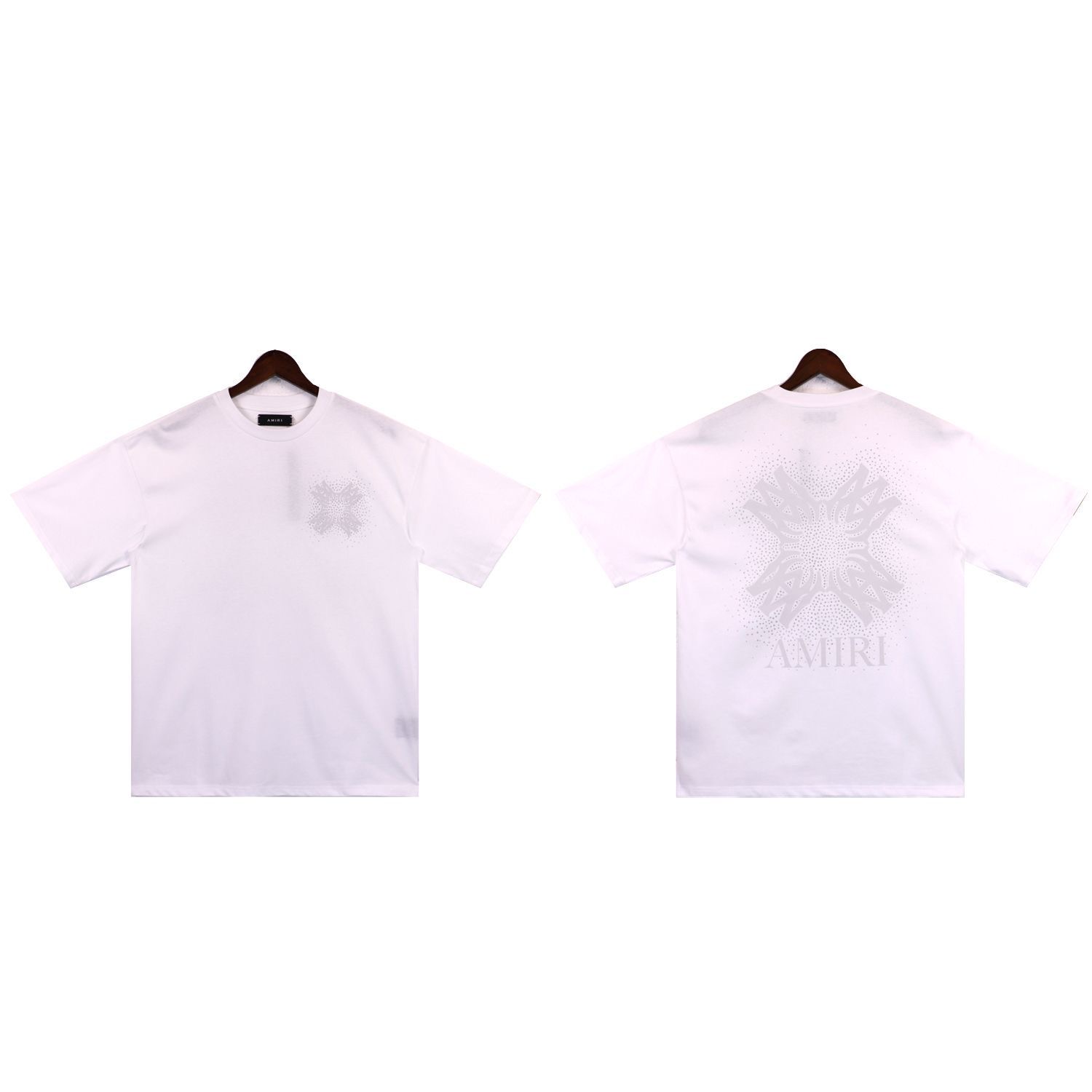 New AMIRI American washed vintage MA Quad pattern