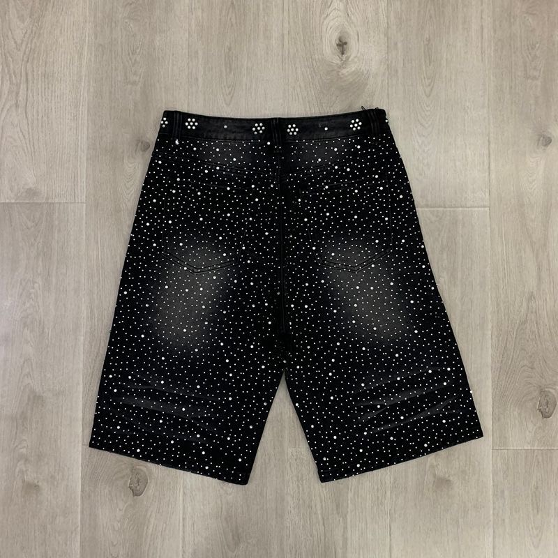 Vale Valley Full Diamond Denim Shorts