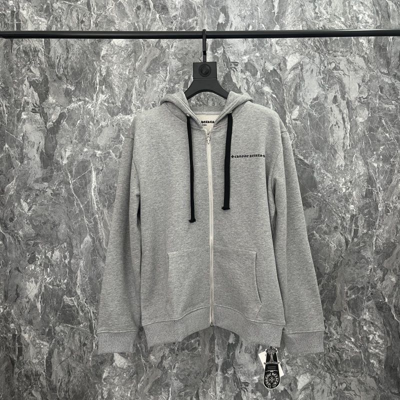 Chrome Heart sword cross and Sanskrit loose fit hoodie