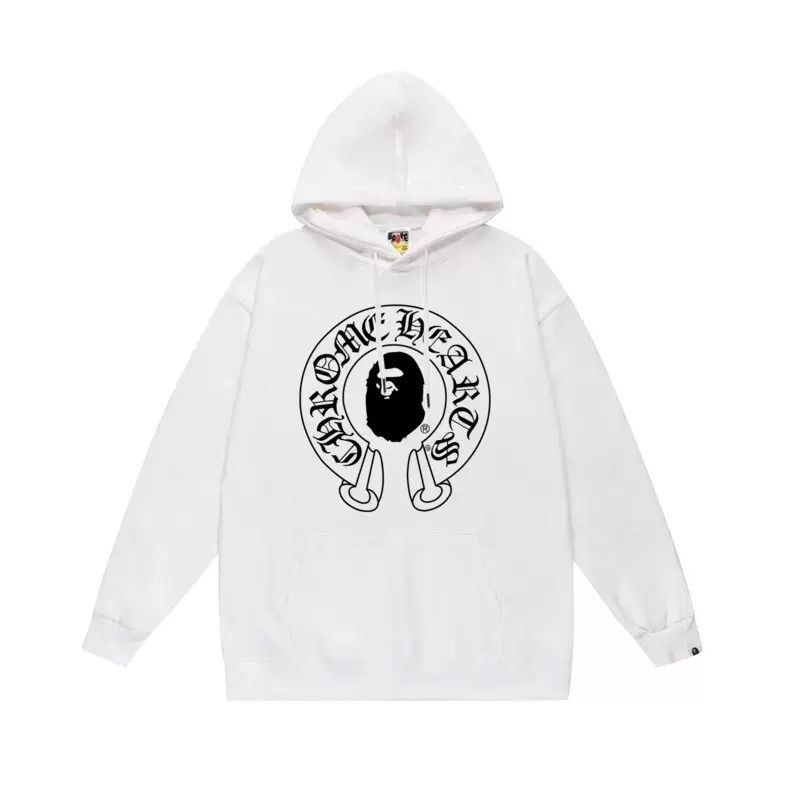 Cross Little Monkey Sanskrit Letter Printed Hoodie Ape Man Hoodie