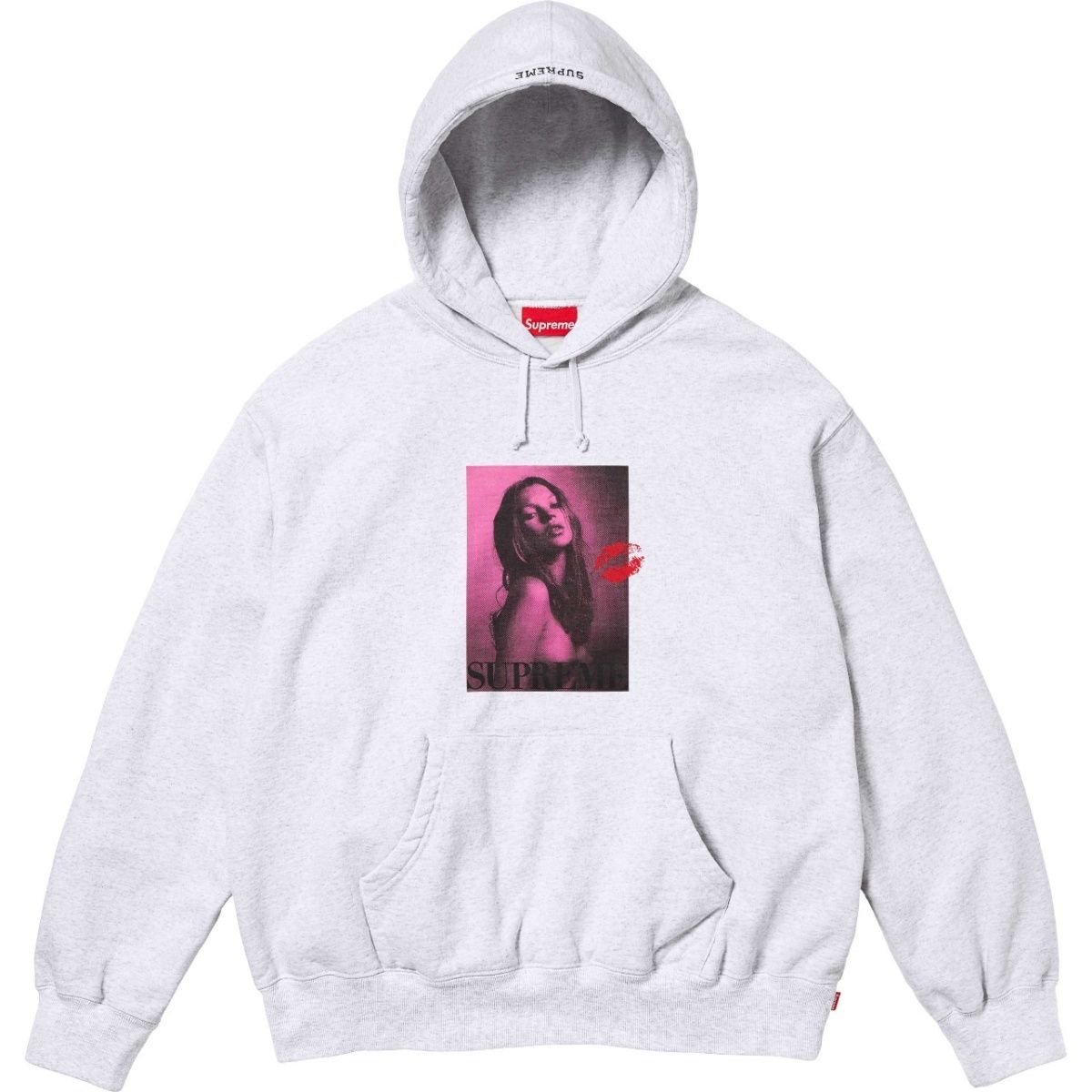 Kate Moss Hooded Sweatshirts with Portrait Print Hoodies and Hoodies