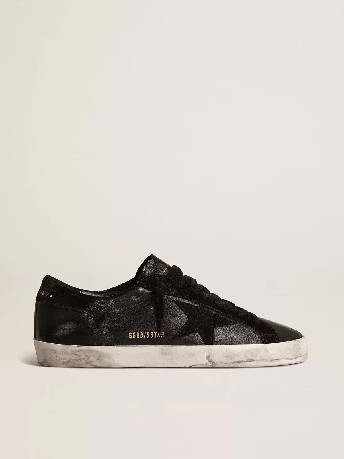 Golden Goose High end Customized Black Star Black Shoes Dirty Shoes Used Board Shoes Comfortable, Breathable, Versatile Cowhide Small Dirty Shoes